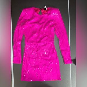 Vivi Vici The Elle Mini Dress Pink Sequin